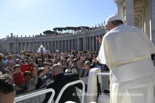 Papst Franziskus Generalaudienz